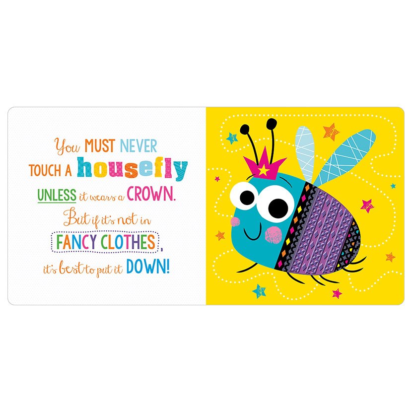 Board Book - Never Touch A Spider!