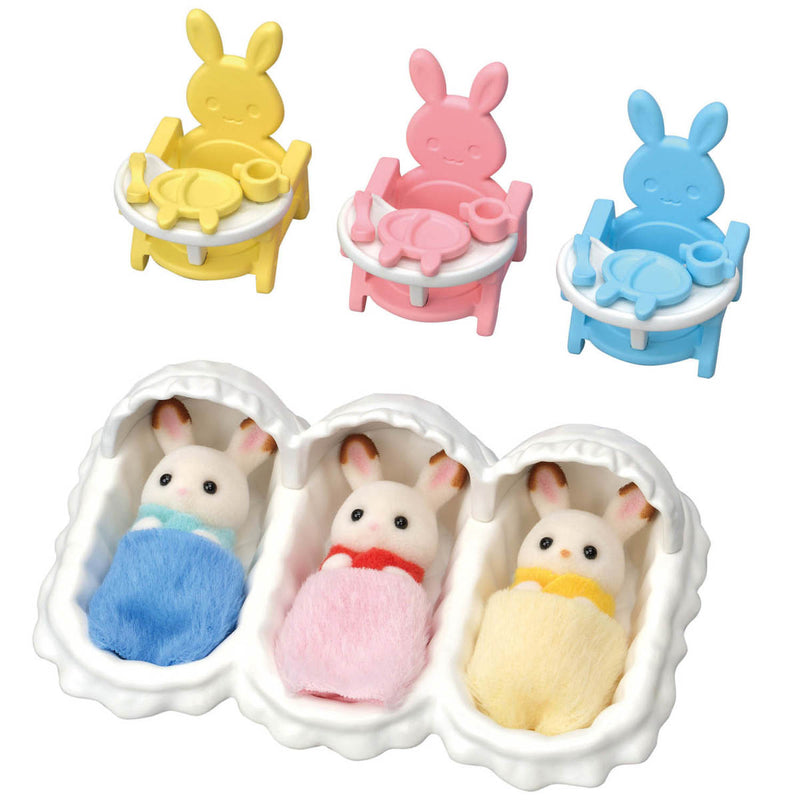 Calico Critters - Triplets Care Set-Mountain Baby
