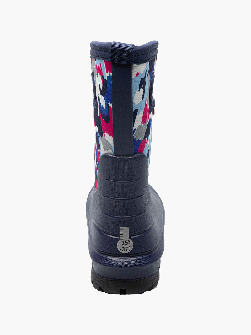 Bogs Winter Boots - Neo-Classic - Ikat Navy-Mountain Baby