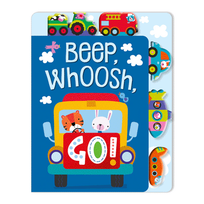 Board Book - Beep, Whoosh, Go!-Mountain Baby