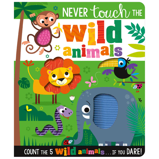 Board Book - Never Touch The Wild Animals-Mountain Baby