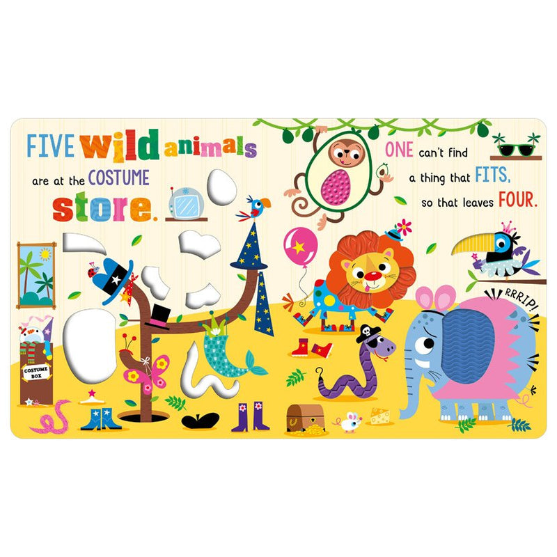 Board Book - Never Touch The Wild Animals-Mountain Baby