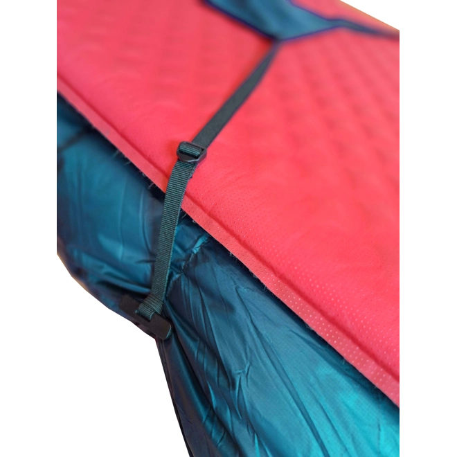 Shishka Sleeping Bag - Jomsom 380 Dark Green/Ocean Blue-Mountain Baby