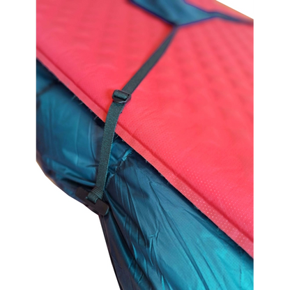 Shishka Sleeping Bag - Jomsom 380 Dark Green/Ocean Blue-Mountain Baby