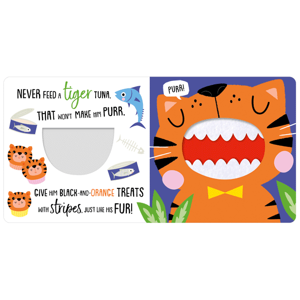 Board Book - Never Feed A Tiger!-Mountain Baby