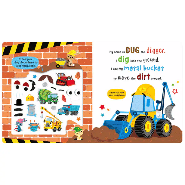 Activity Book - Busy Builders-Mountain Baby