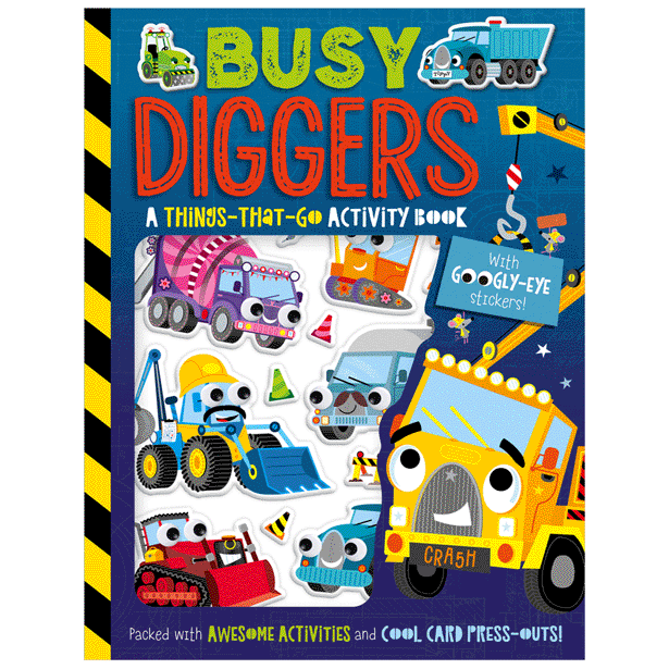 Activity Book - Busy Diggers-Mountain Baby