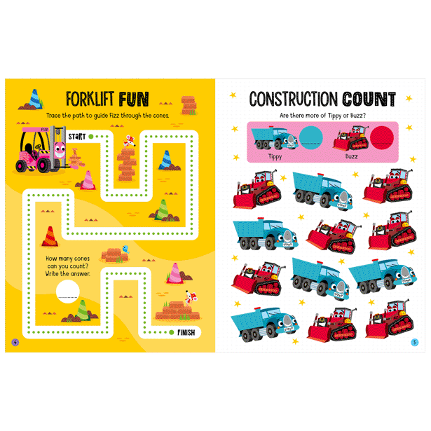 Activity Book - Busy Diggers-Mountain Baby