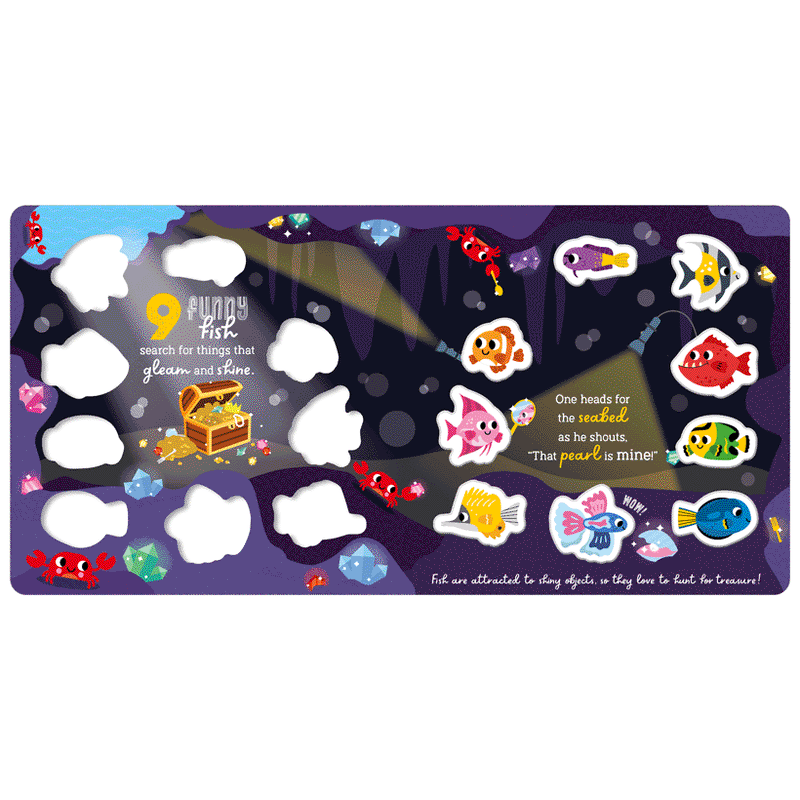 Board Book - 10 Funny Fish-Mountain Baby