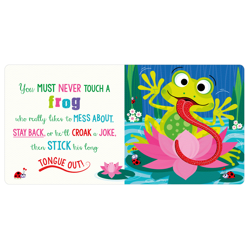 Board Book - Never Touch An Axolotl!