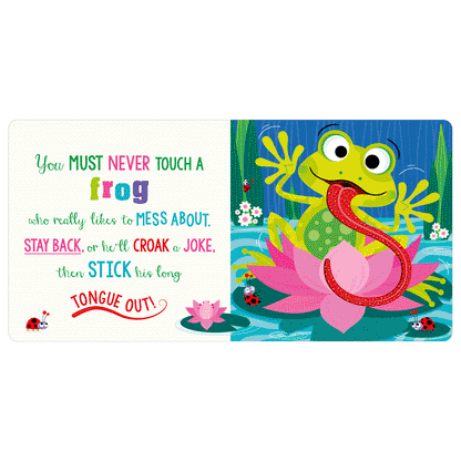 Board Book - Never Touch An Axolotl!
