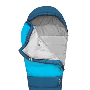 Shishka Sleeping Bag - Jomsom 380 Dark Green/Ocean Blue