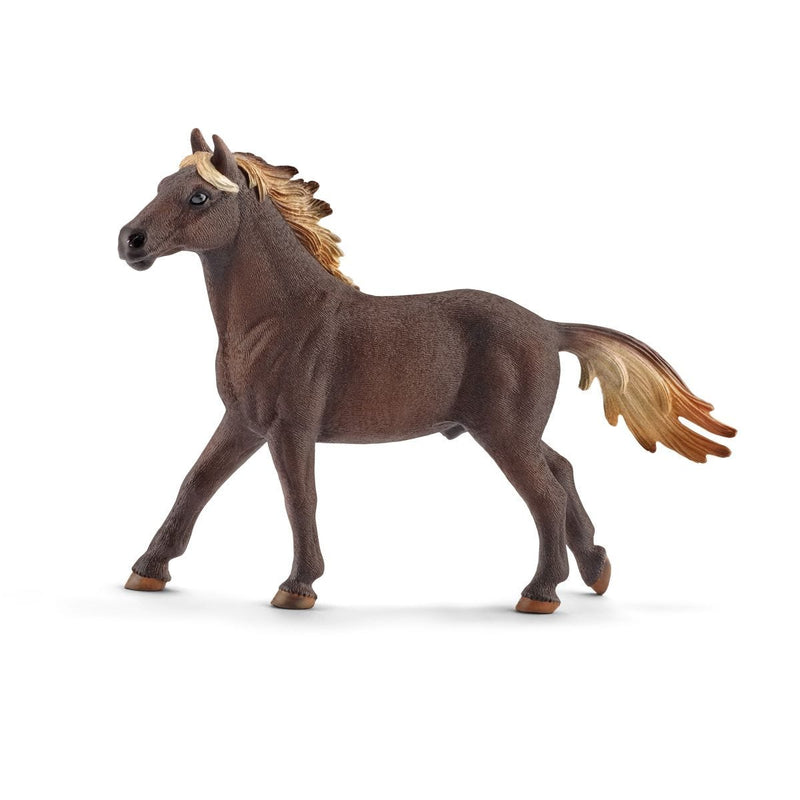 Schleich Animal Figurine - Horses - Mustang Stallion-Mountain Baby