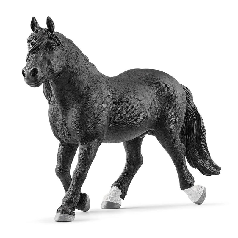 Schleich Animal Figurine - Noriker Stallion-Mountain Baby