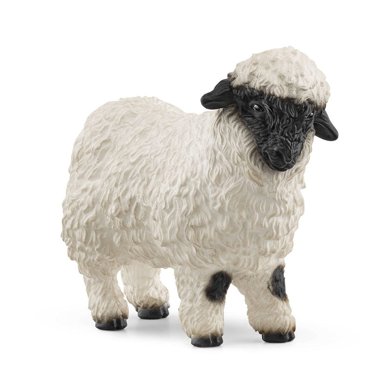 Schleich Animal Figurine - Valais Blacknose Sheep-Mountain Baby