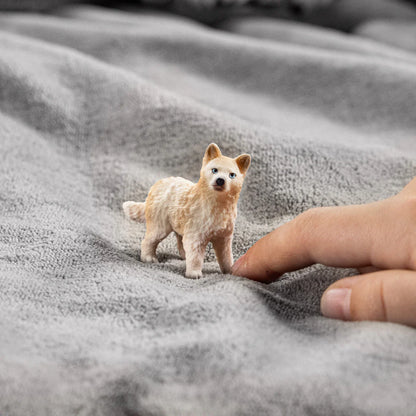 Schleich Animal Figurine - Arctic Wolf Cub-Mountain Baby