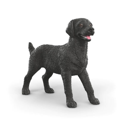 Schleich Animal Figurine - Black Labrador Retriever Female