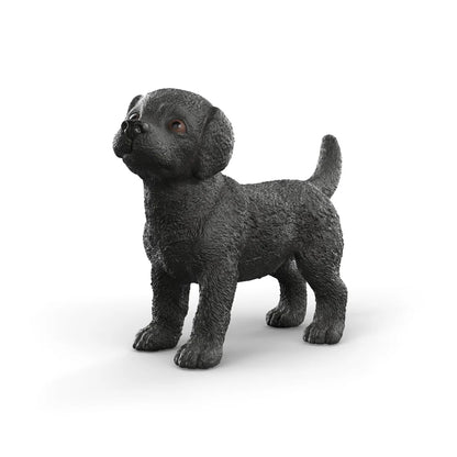 Schleich Animal Figurine - Black Labrador Retriever Puppy