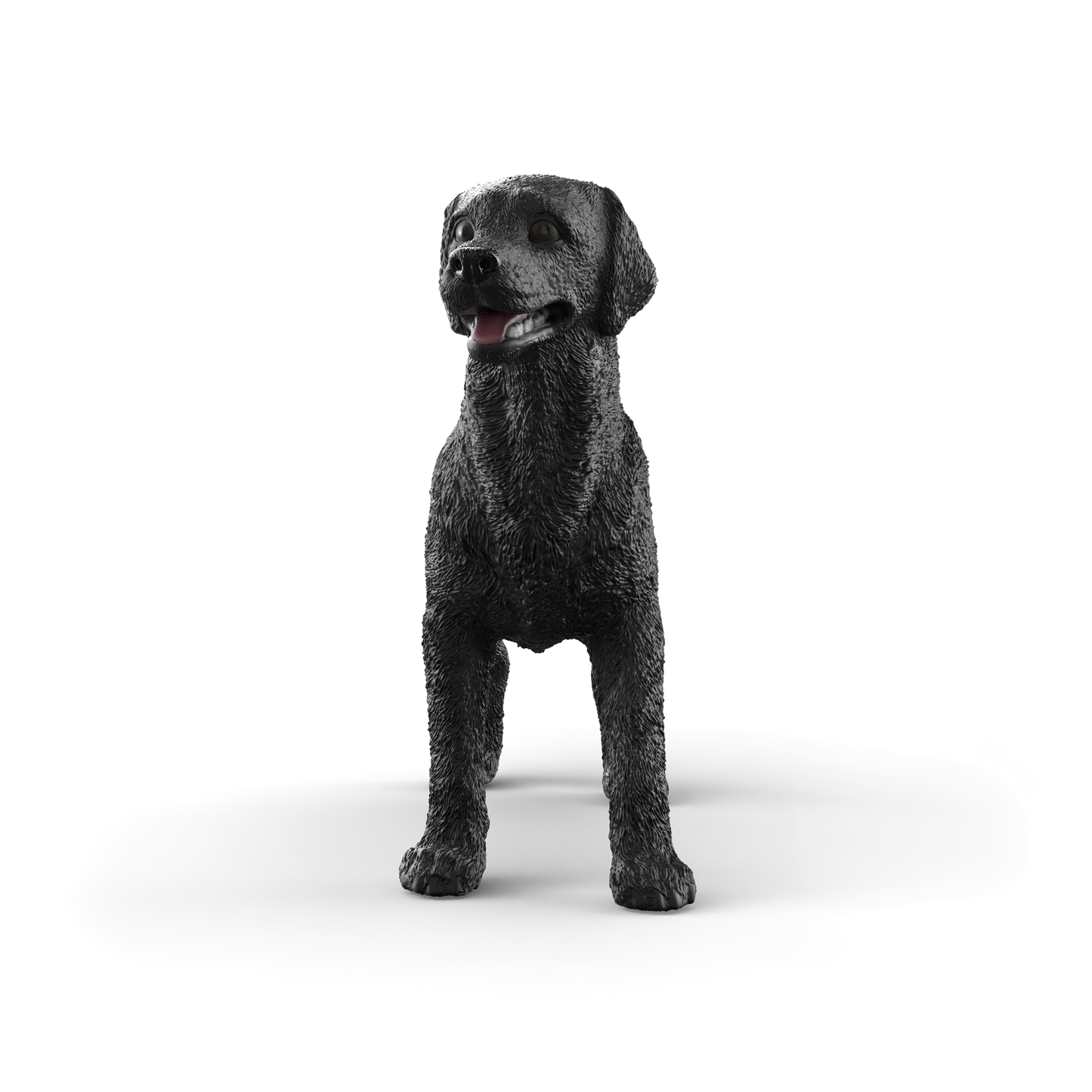 Schleich Animal Figurine - Black Labrador Retriever Female