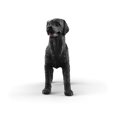 Schleich Animal Figurine - Black Labrador Retriever Female-Mountain Baby