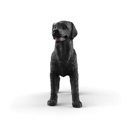 Schleich Animal Figurine - Black Labrador Retriever Female