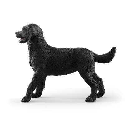 Schleich Animal Figurine - Black Labrador Retriever Female