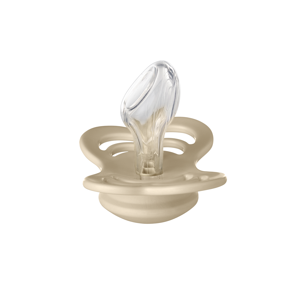BIBS Couture Soother Pacifier Silicone 2pk - Vanilla-Mountain Baby