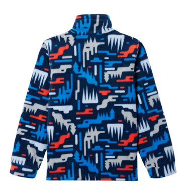 Columbia Fleece Jacket - Zing 3 (Youth) - Collegiate Navy/Highland-Mountain Baby