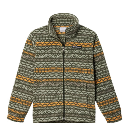 Columbia Fleece Jacket - Zing 3 (Youth) - Sunstone Madras-Mountain Baby