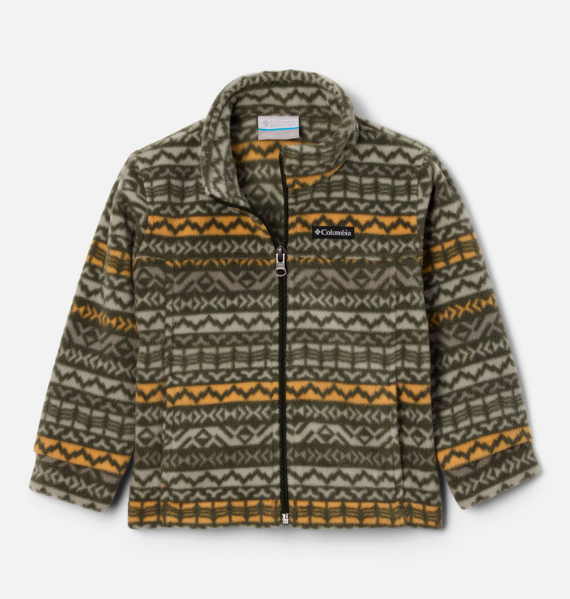 Columbia Fleece Jacket - Zing 3 (Toddler) - Sunstone Madras-Mountain Baby