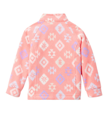 Columbia Fleece Jacket - Benton Springs 2 (Toddler) - Hot Coral Hinterland-Mountain Baby