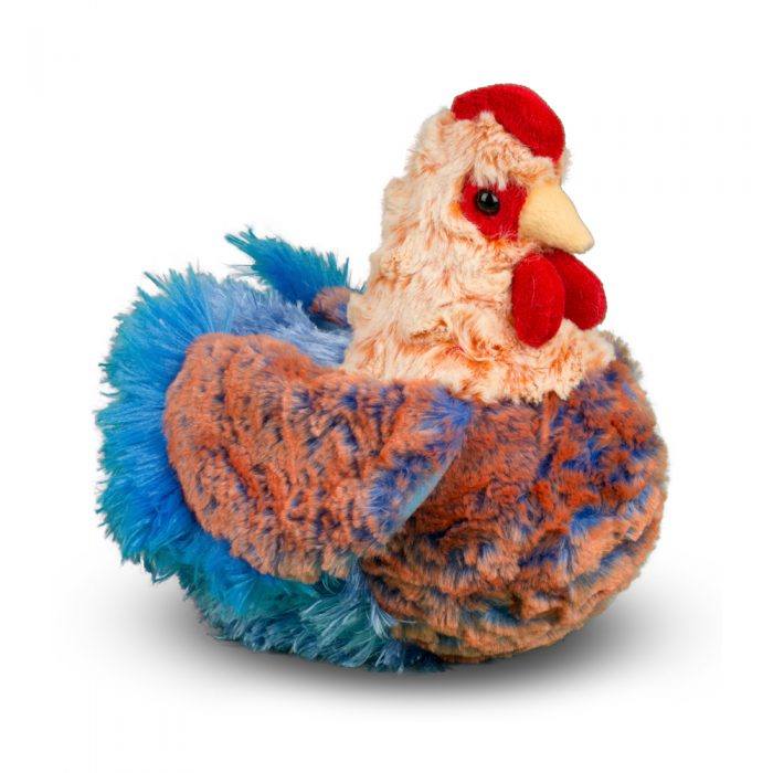 Douglas Cuddle Toys - Henrietta Blue Lace Hen-Mountain Baby