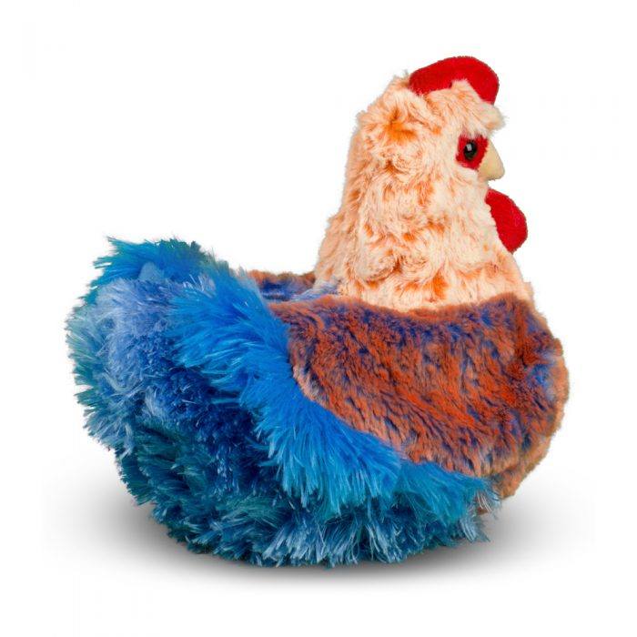 Douglas Cuddle Toys - Henrietta Blue Lace Hen-Mountain Baby