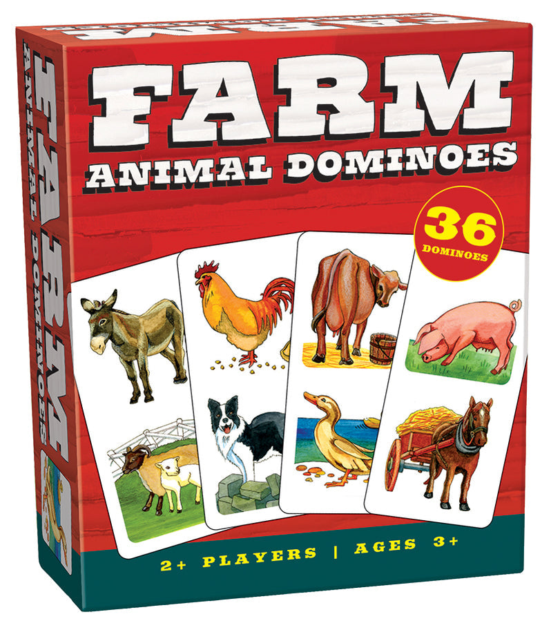Game - Farm Animal Dominoes-Mountain Baby