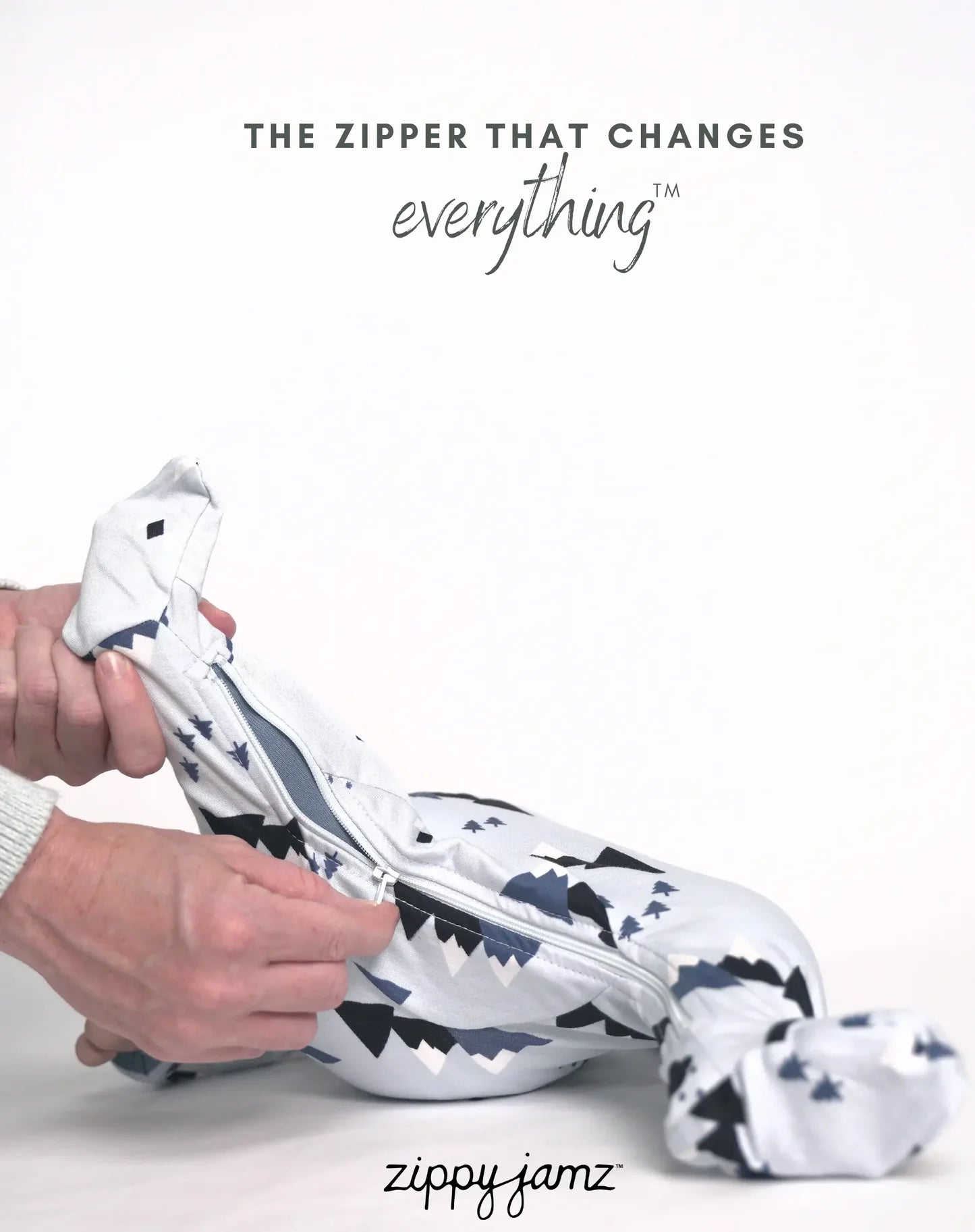 ZippyJamz Footed Coverall - Little Adventurer-Mountain Baby