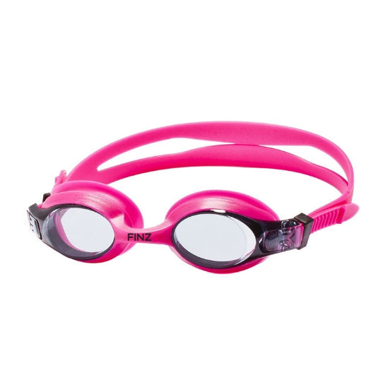 Finz Kids Swim Goggle - Uniflex - Smoke/Pink-Mountain Baby