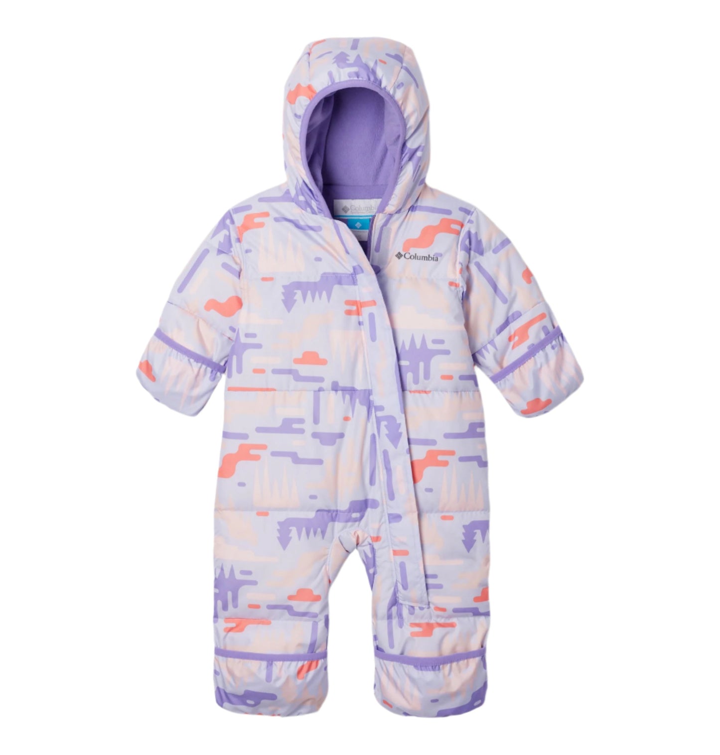 Columbia Bunting - Snuggly Bunny 2 Down - Snowdrift/Paisley Purple-Mountain Baby