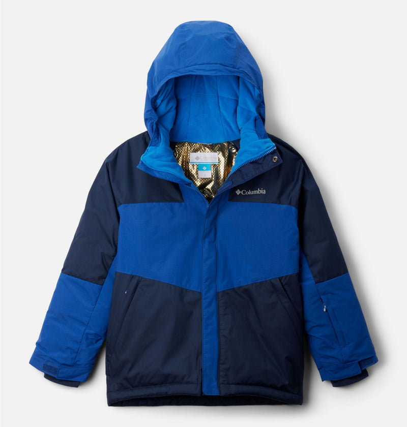 Columbia Jacket - Mighty Mogul 3 (Youth) - Collegiate Navy/Mountain Blue-Mountain Baby