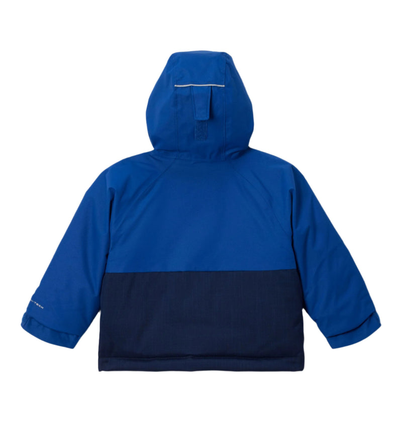 Columbia Jacket - Alpine Action 3 (Toddler) - Collegiate Navy Melange/Mountain Blue-Mountain Baby