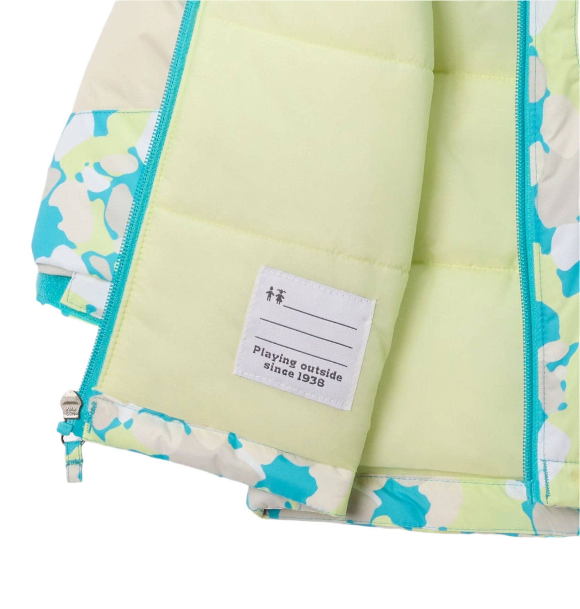 Columbia Jacket - Horizon Ride 3 (Toddler) - Geyser Winterbloom/Chalk-Mountain Baby