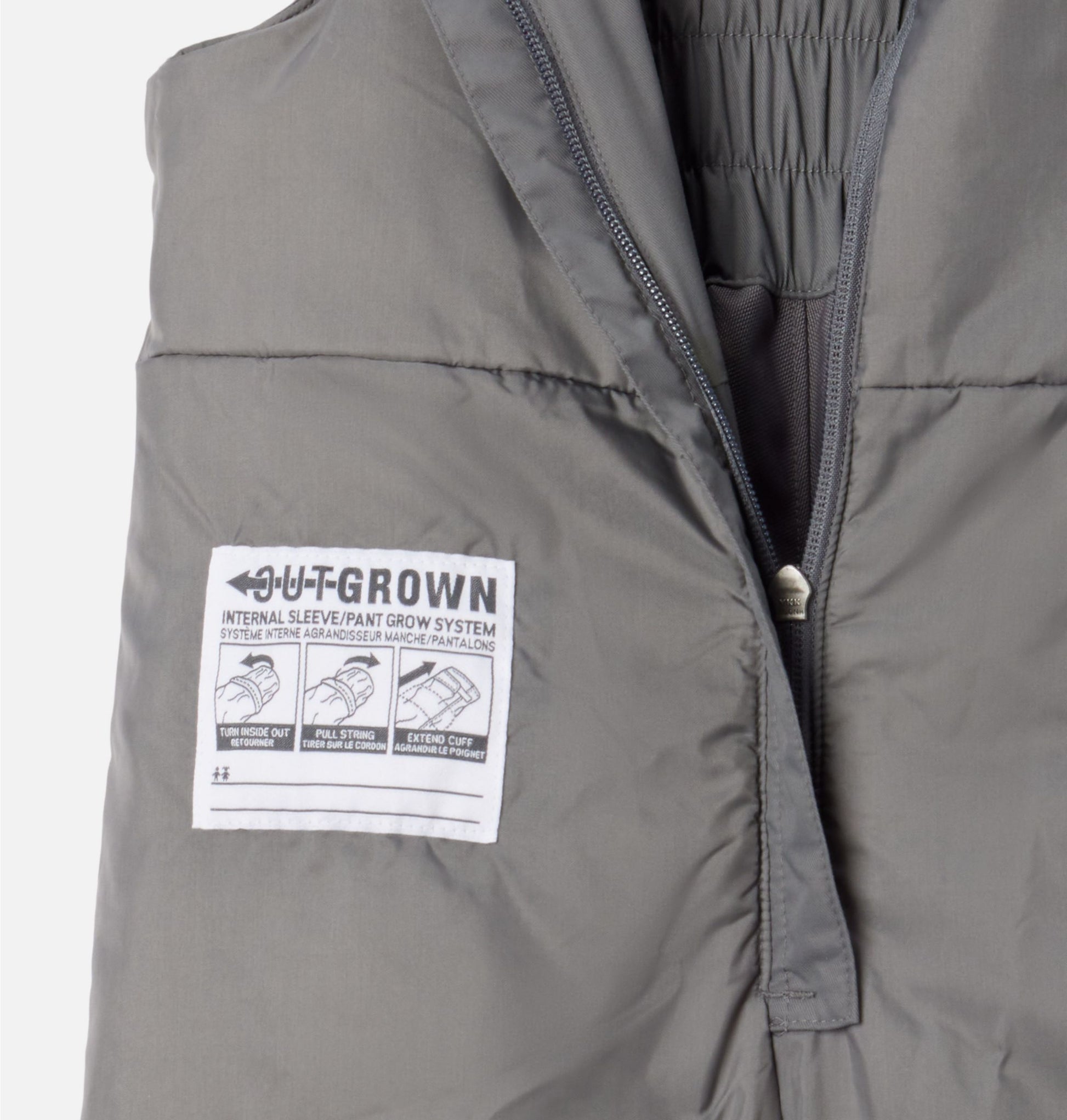 Columbia Snow Pant - Adventure Ride 2 Bib - City Grey-Mountain Baby