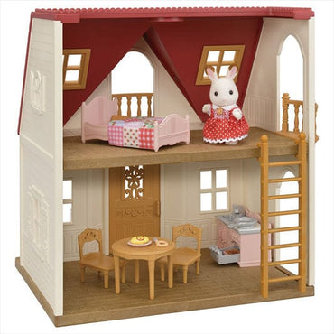 Calico Critters - Red Roof Cozy Cottage-Mountain Baby