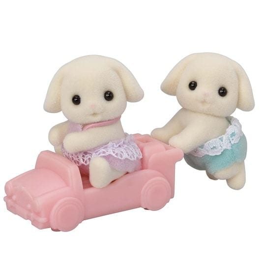 Calico Critters - Flora Rabbit Twins-Mountain Baby