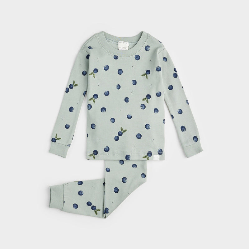 Petit Lem Pajama Set - Blueberry-Mountain Baby