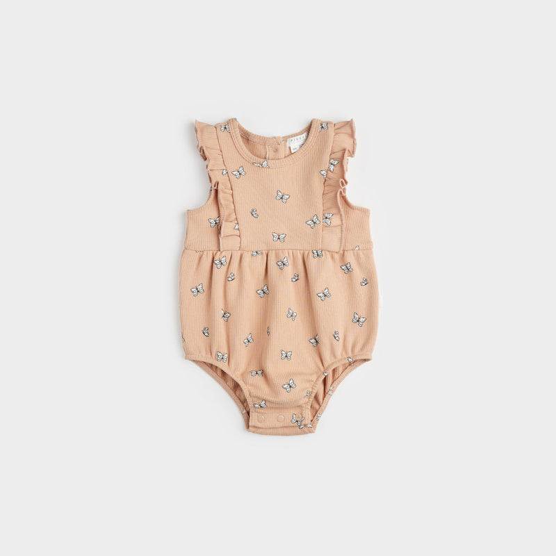 Petit Lem Bubble Romper - Butterfly-Mountain Baby