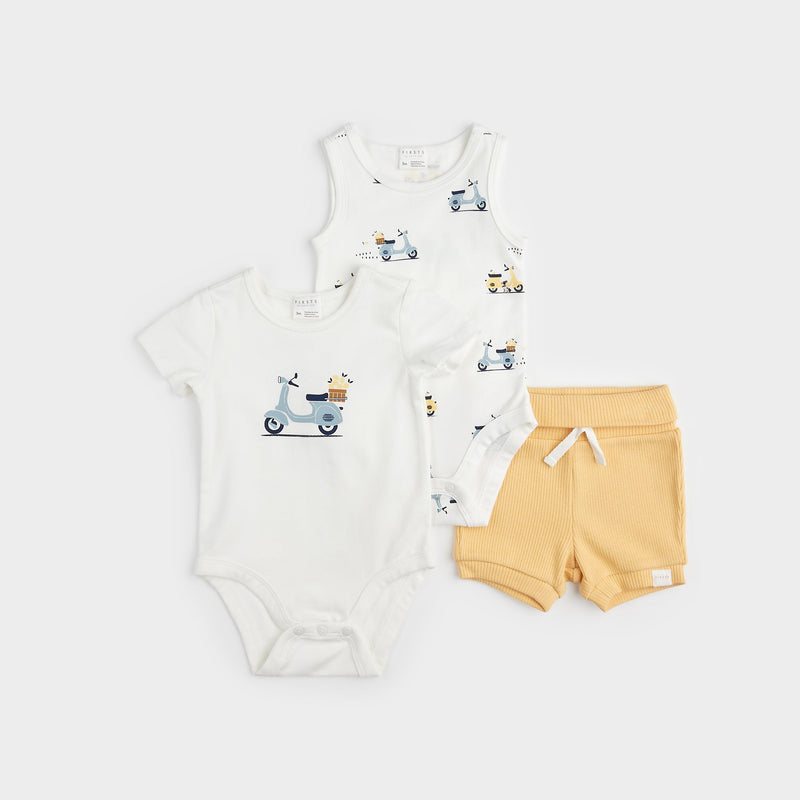 Petit Lem Newborn 3 Pc Set - Motorino-Mountain Baby