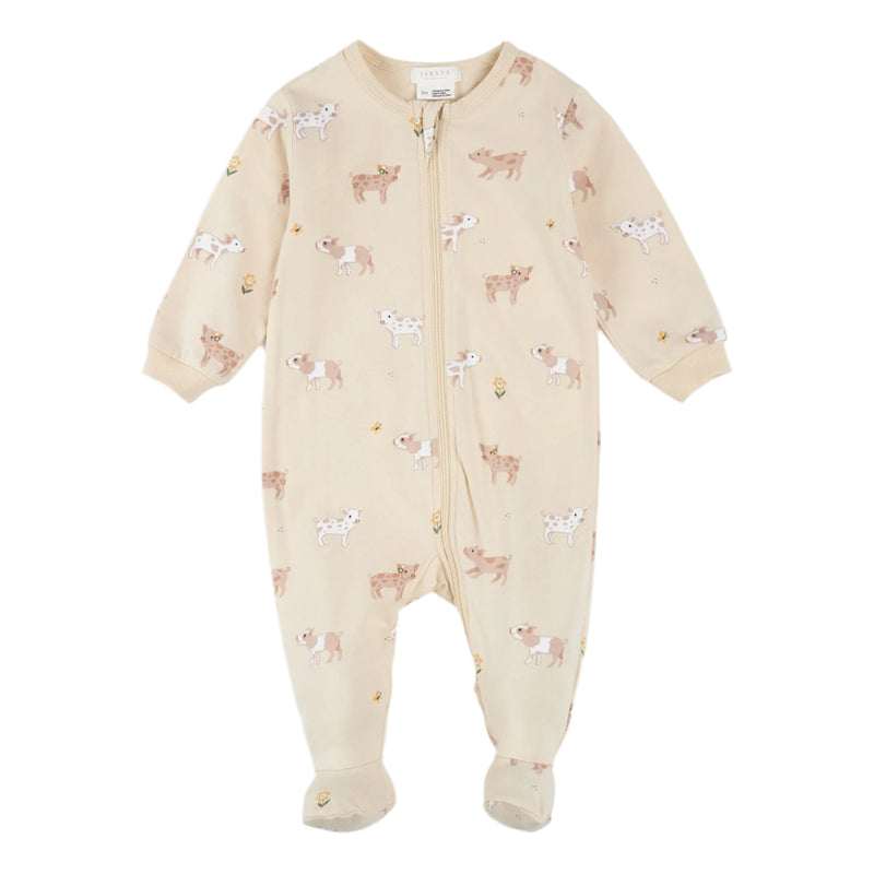 Petit Lem Zip Sleeper - Piglets-Mountain Baby