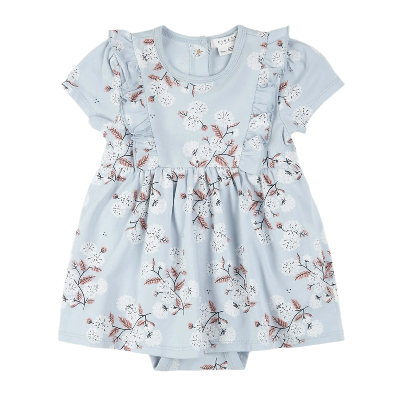 Petit Lem Bodysuit Dress - Hydrangea-Mountain Baby