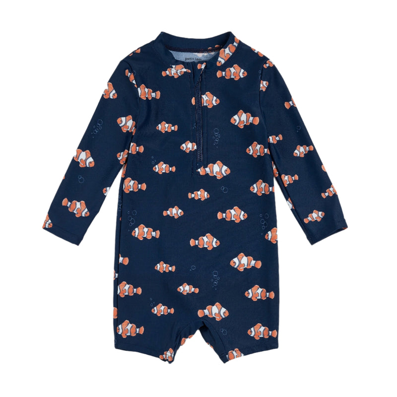 Petit Lem Swim Romper - Clownfish-Mountain Baby