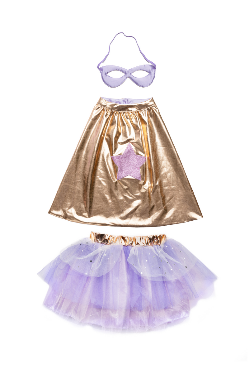 Great Pretenders Costumes - Super-duper Tutu, Cape & Mask-Mountain Baby